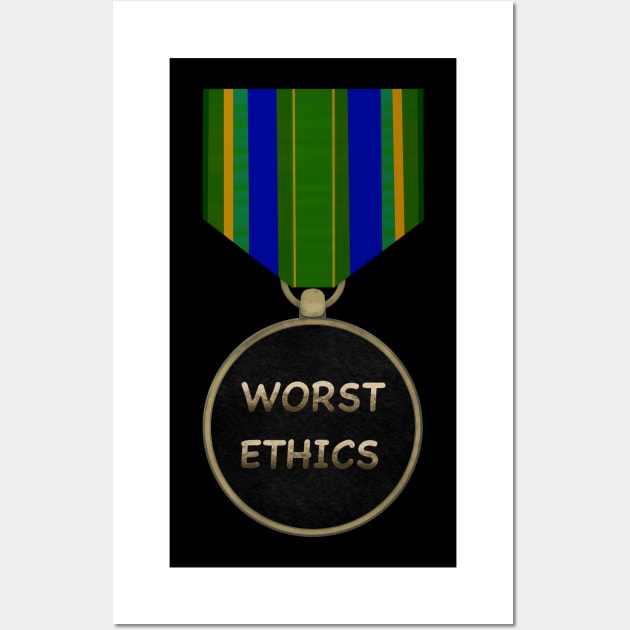 Ethics award Wall Art by 752 Designs